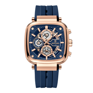 REWARD RD83015M Men's Luxury Square Chronograph Watch